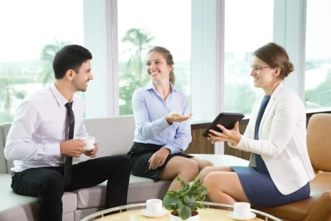 One-on-one conversations with licensed providers